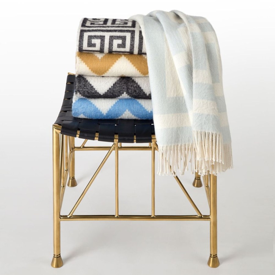 Textil Jonathan Adler Pladar & Filtar | Nixon Plad 152X152Cm, Camel