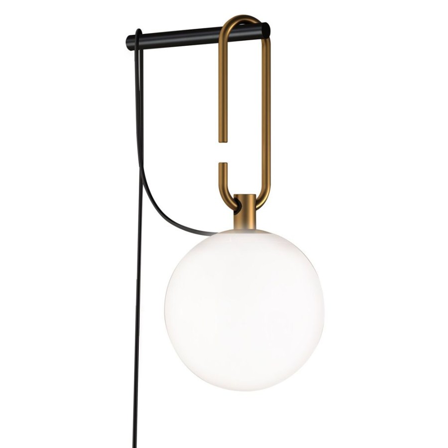 Belysning Artemide Vagglampor | Nh Vagglampa, Svart / Massing