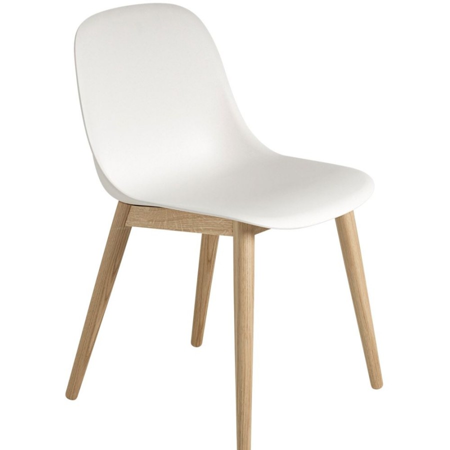 Mobler Muuto Matstolar | Fiber Matstol Traunderrede, Vit/Ek