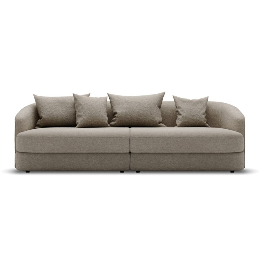 Mobler New Works 3-Sitssoffor | Covent Residential Sofa, Nevotex, Barnum Hemp