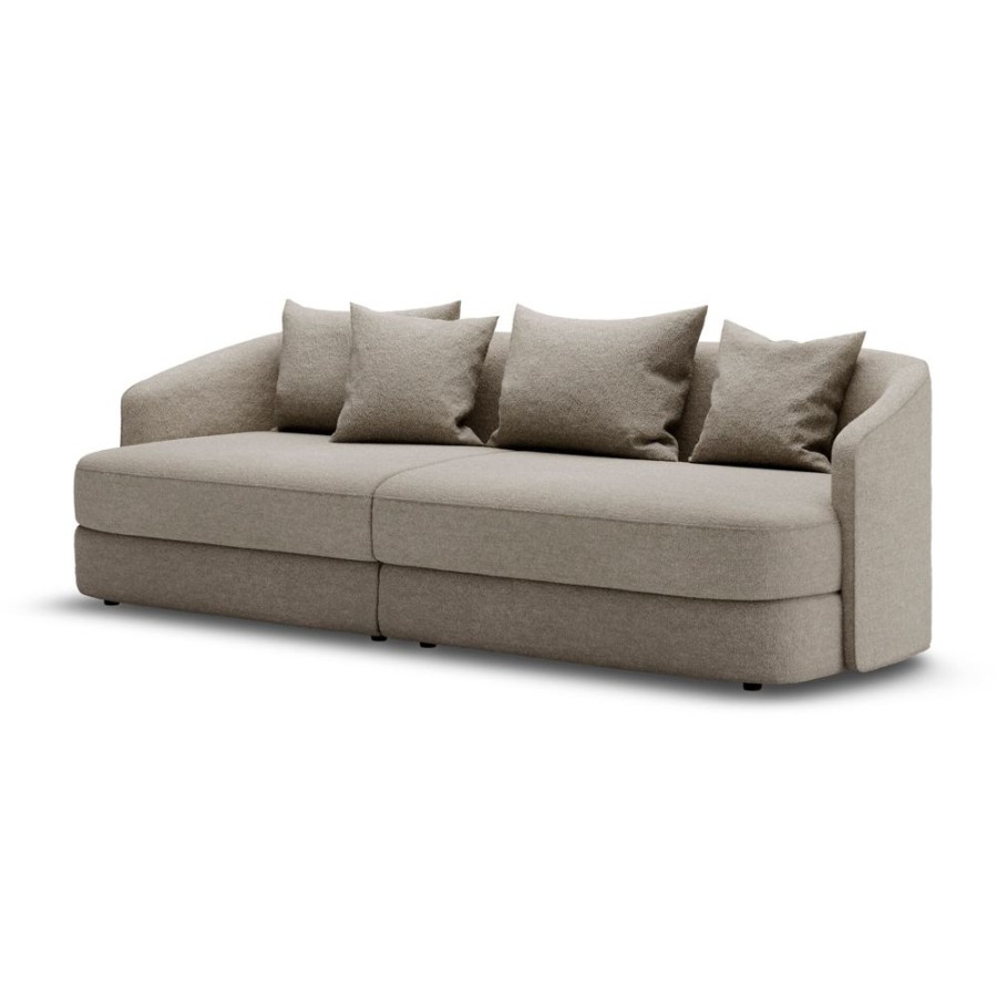 Mobler New Works 3-Sitssoffor | Covent Residential Sofa, Nevotex, Barnum Hemp