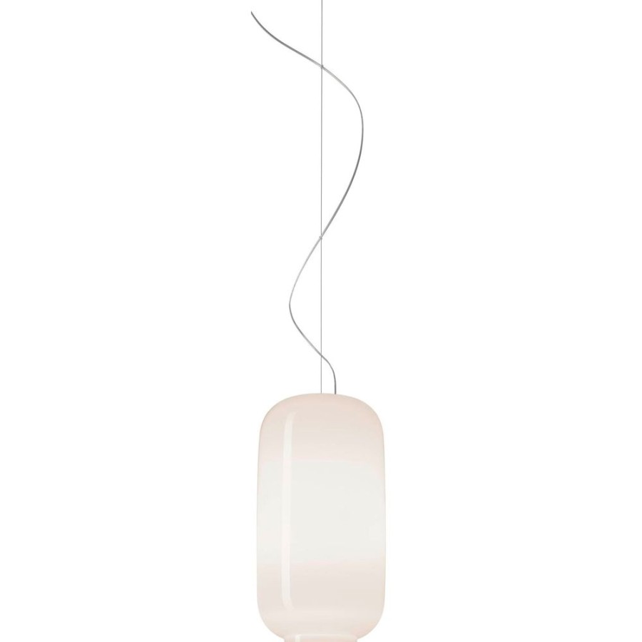 Belysning Foscarini Taklampor | Chouchin Bianco 2 Pendel, Led