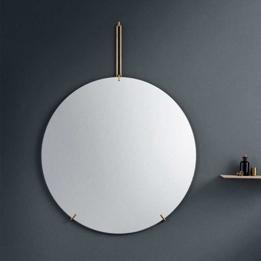 Inredning MOEBE Vaggspeglar | Wall Mirror Spegel O 70, Massing