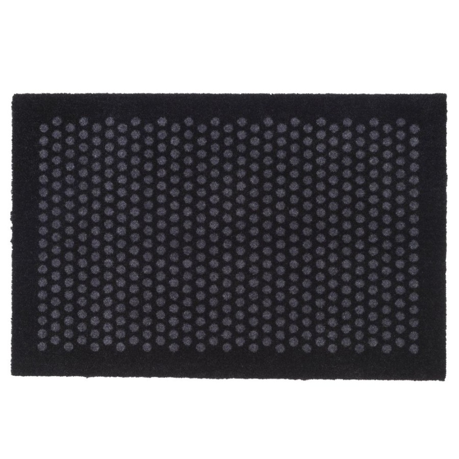 Mattor Tica Copenhagen Plastmattor | Dot Dorrmatta 60X90 Cm, Svart/Gra