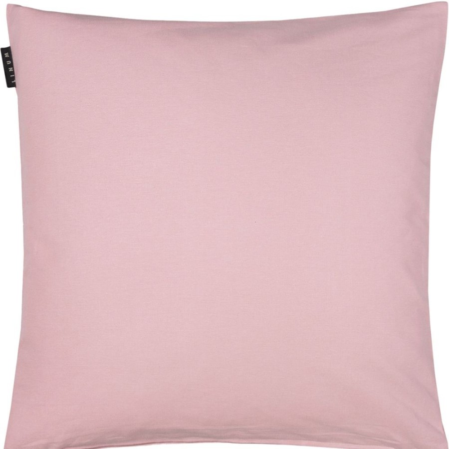 Textil Linum Prydnadskuddar & Kuddfodral | Annabell Kuddfodral 50X50 Cm, Dusty Pink