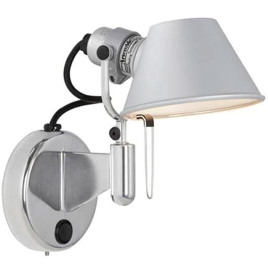 Belysning Artemide Vagglampor | Tolomeo Micro Faretto Vagglampa, Aluminium