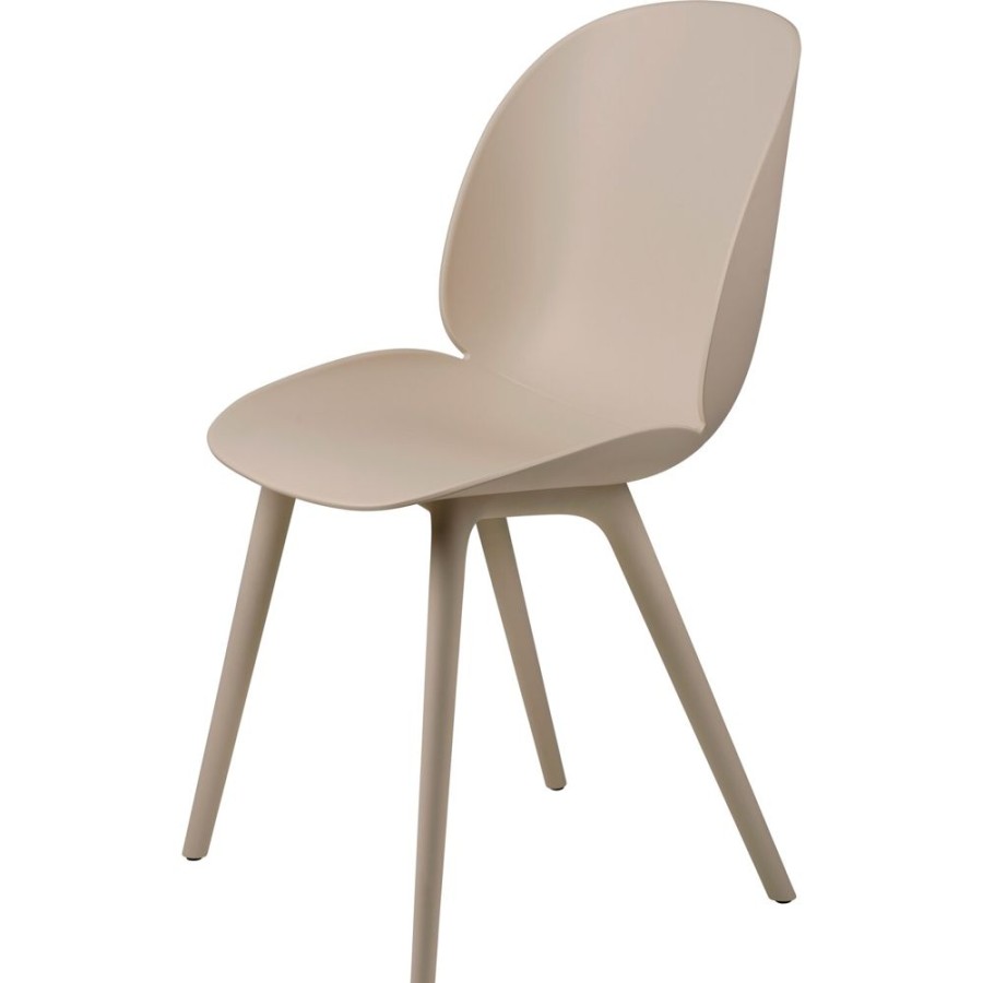 Mobler GUBI Matstolar | Beetle Matsalsstol Outdoor, New Beige