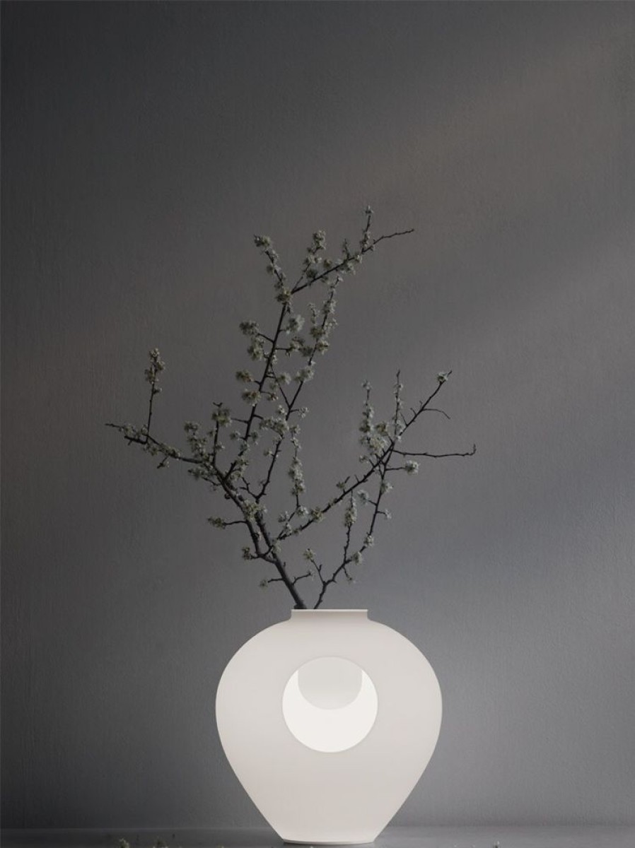 Belysning Foscarini Bordslampor | Madre Bordslampa, Vit