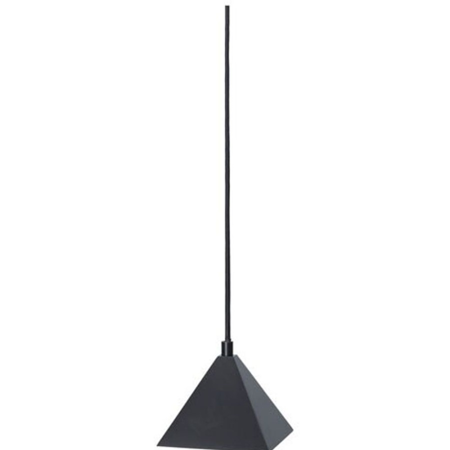 Belysning Ferm Living Taklampor | Kare Pendant Lampa, Svart/Rostfritt Stal