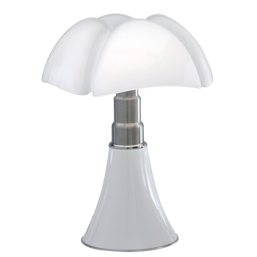 Belysning Martinelli Luce Sanglampor | Pipistrello Mini Bordslampa Portabel, Vit