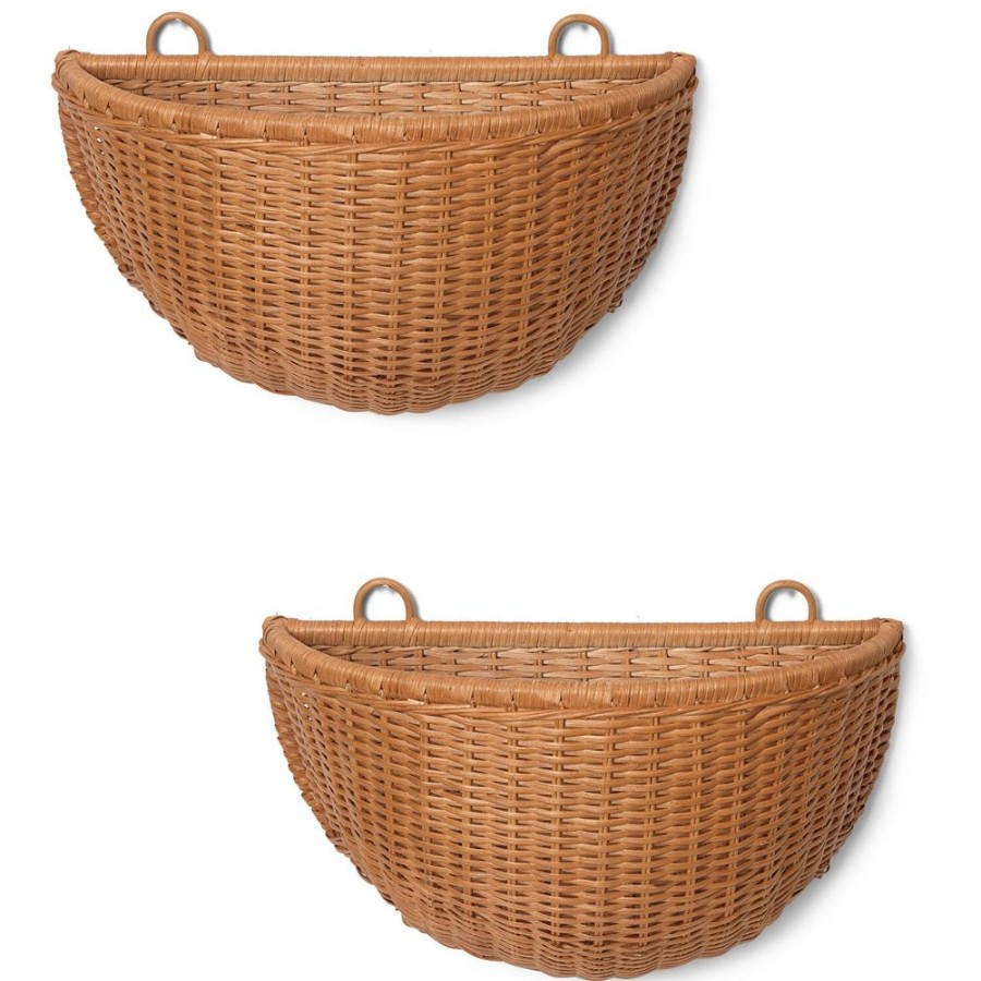 Inredning Ferm Living Korgar | Braided Vaggkorgar 2-Pack