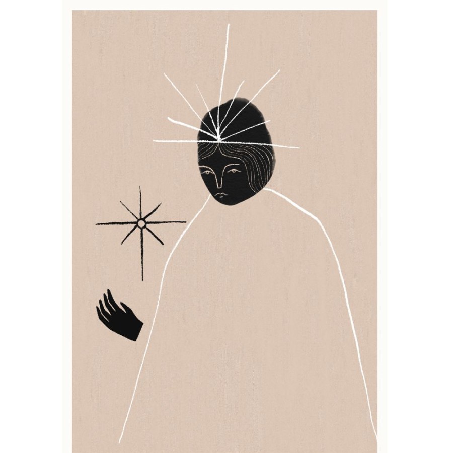 Inredning Paper Collective Posters | Ghost Queen Poster, 50X70 Cm