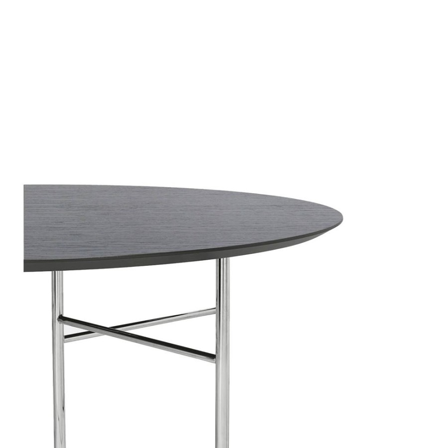 Mobler Ferm Living Matbord | Mingle Bordsskiva Oval 150 Cm, Svart