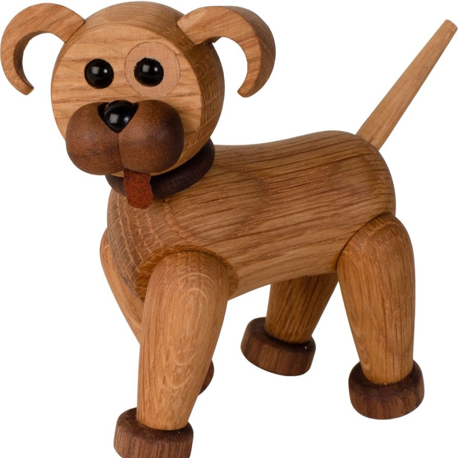 Inredning Spring Copenhagen Skulpturer & Dekorativa Accessoarer | Woody Puppy Trafigur 10 Cm