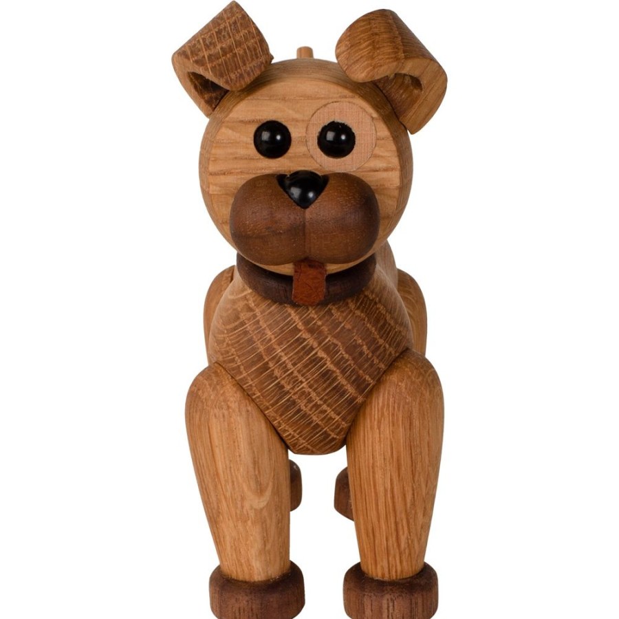 Inredning Spring Copenhagen Skulpturer & Dekorativa Accessoarer | Woody Puppy Trafigur 10 Cm