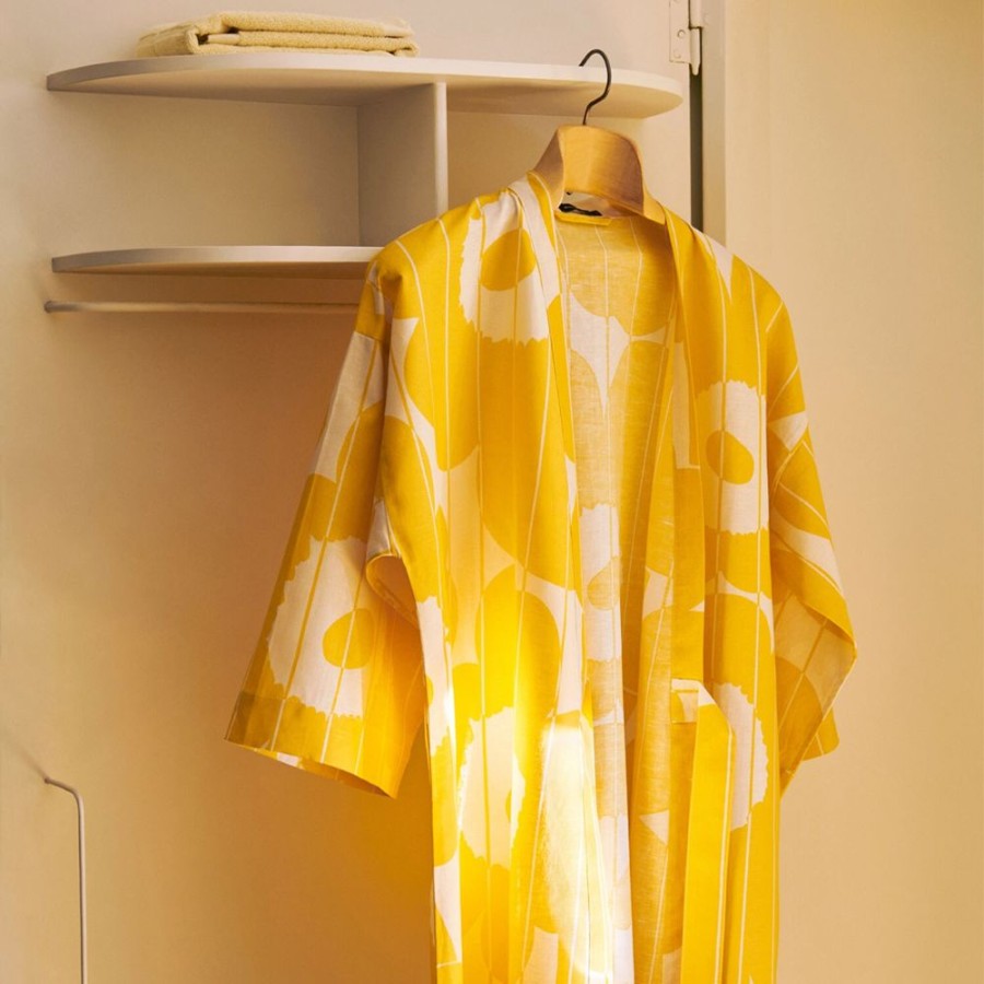 Inredning Marimekko Badrumstextilier | Vesi Unikko Home Badrock Spring Yellow, L/Xl