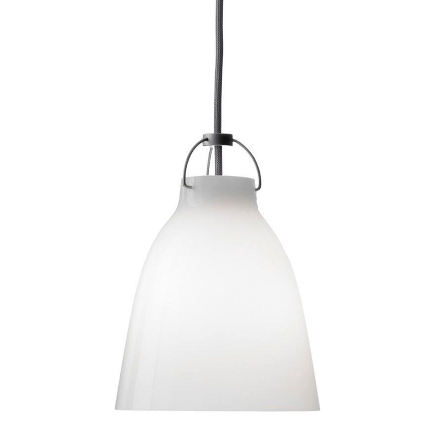 Belysning Fritz Hansen Taklampor | Caravaggio Opal Taklampa P1, Sladd 3 M, Vit