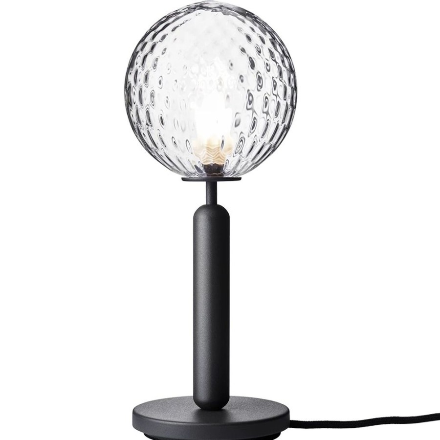 Belysning Nuura Bordslampor | Miira Bordslampa, Rock Grey / Klar