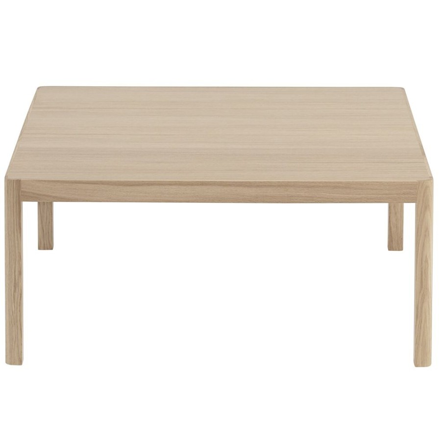 Mobler Muuto Soffbord | Workshop Soffbord 86X86 Cm, Ek