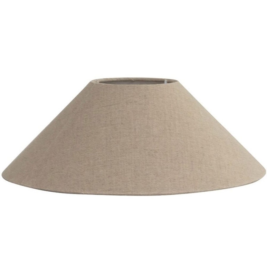 Belysning Watt & Veke Lampskarmar | Basic Lampskarm Platt 36 Cm, Natural