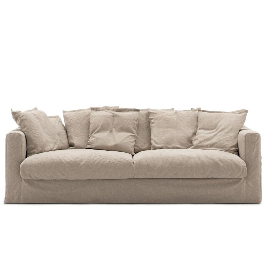 Mobler Decotique 3-Sitssoffor | Le Grand Air 3-Sitssoffa Linne, Savage Linen