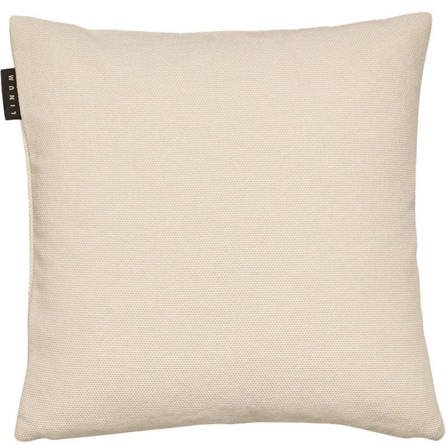 Textil Linum Prydnadskuddar & Kuddfodral | Pepper Kuddfodral 40X40 Cm, Creamy Beige