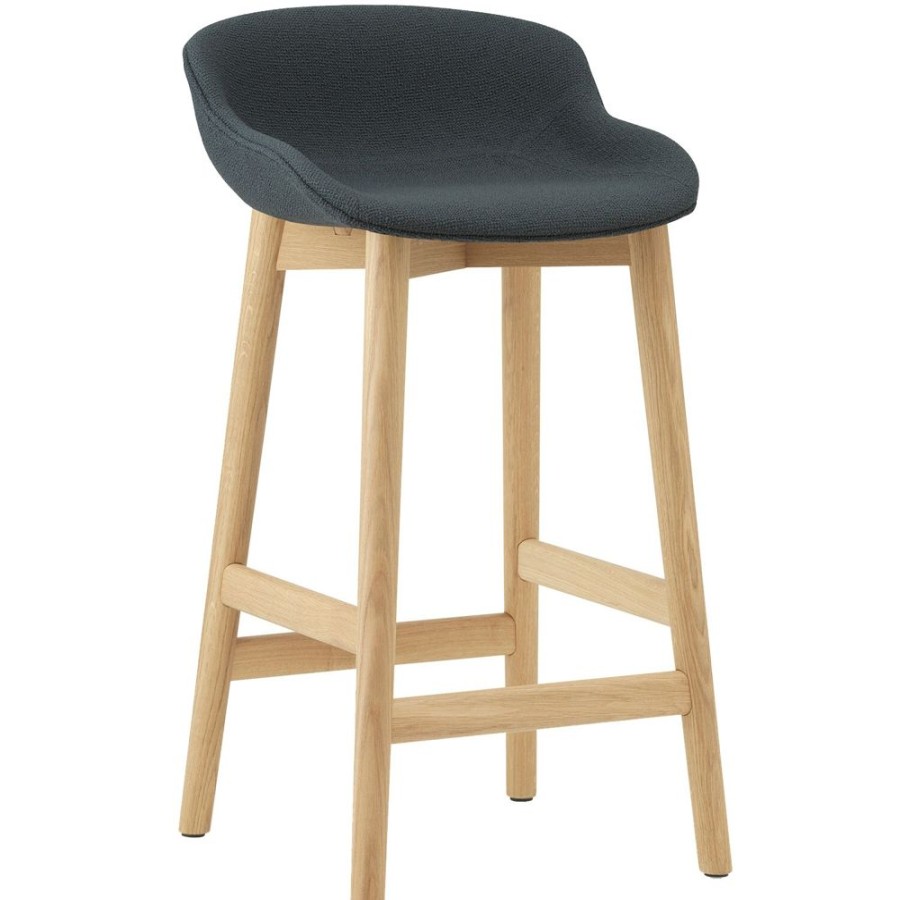 Mobler Normann Copenhagen Barstolar | Hyg Barstol 65 Cm, Morkgra / Ek