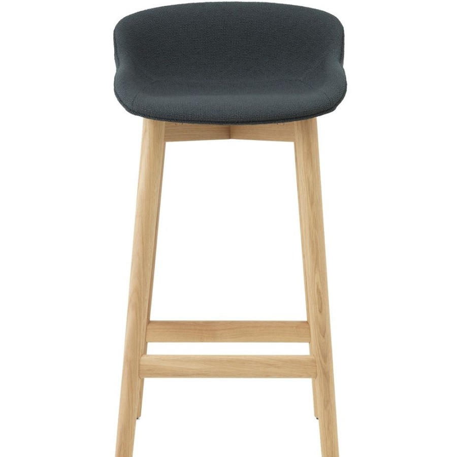 Mobler Normann Copenhagen Barstolar | Hyg Barstol 65 Cm, Morkgra / Ek