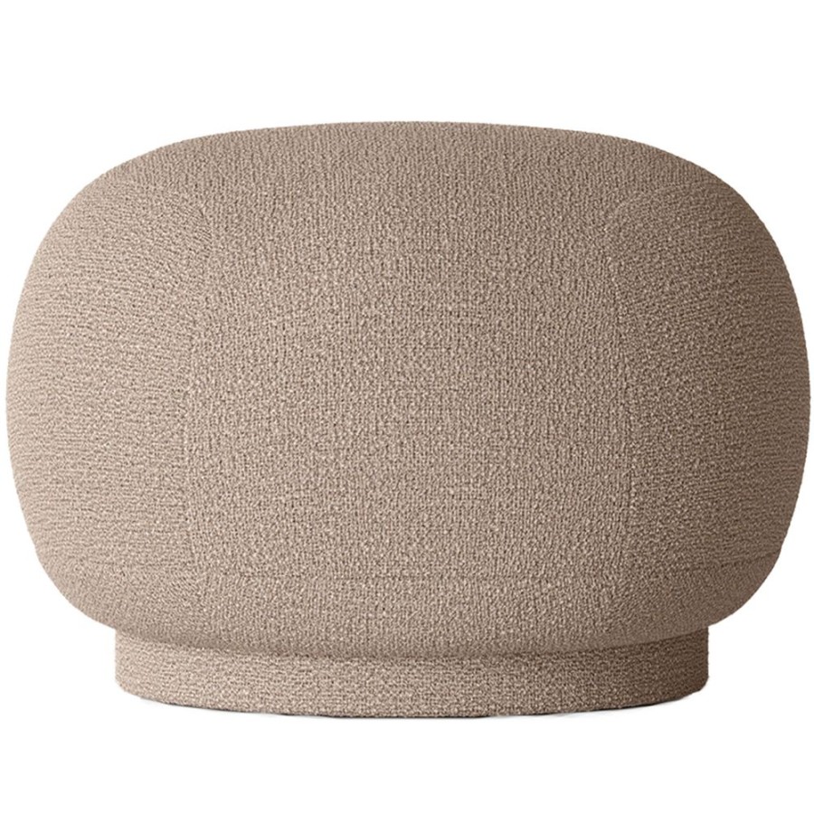 Mobler Ferm Living Sittpuffar | Rico Boucle Sittpuff, Sand