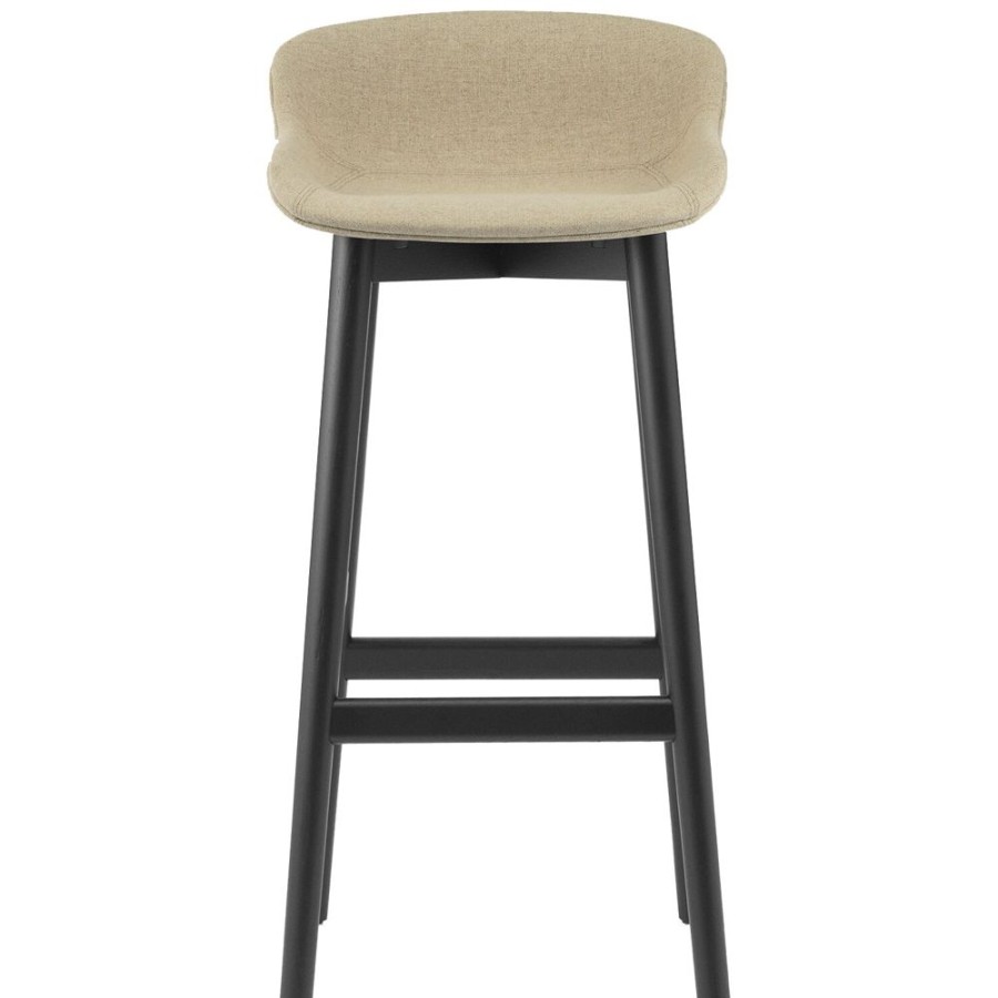 Mobler Normann Copenhagen Barstolar | Hyg Barstol 75 Cm, Sand / Svart Ek