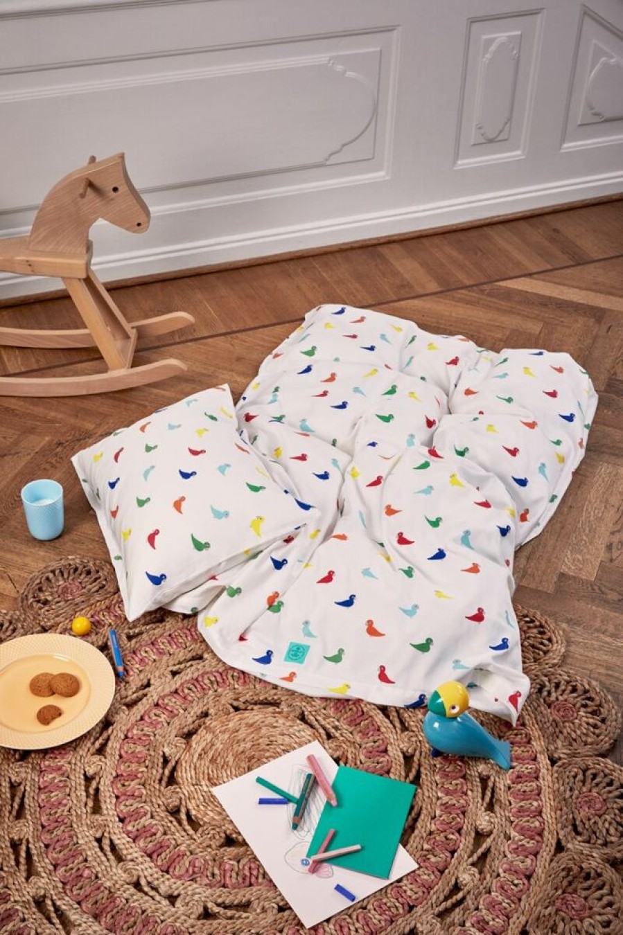 Textil Kay Bojesen Baddset | Songbird Baby Baddset 70X90 Cm Se, Multi