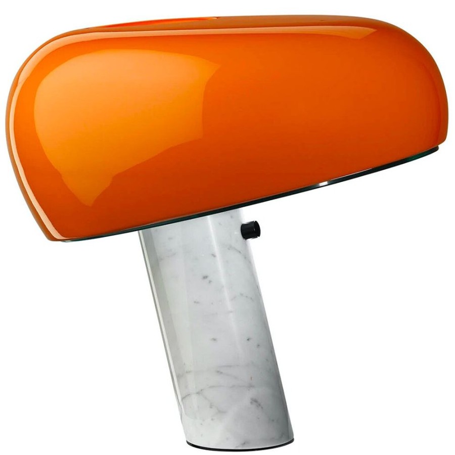 Belysning Flos Bordslampor | Snoopy Bordslampa, Orange