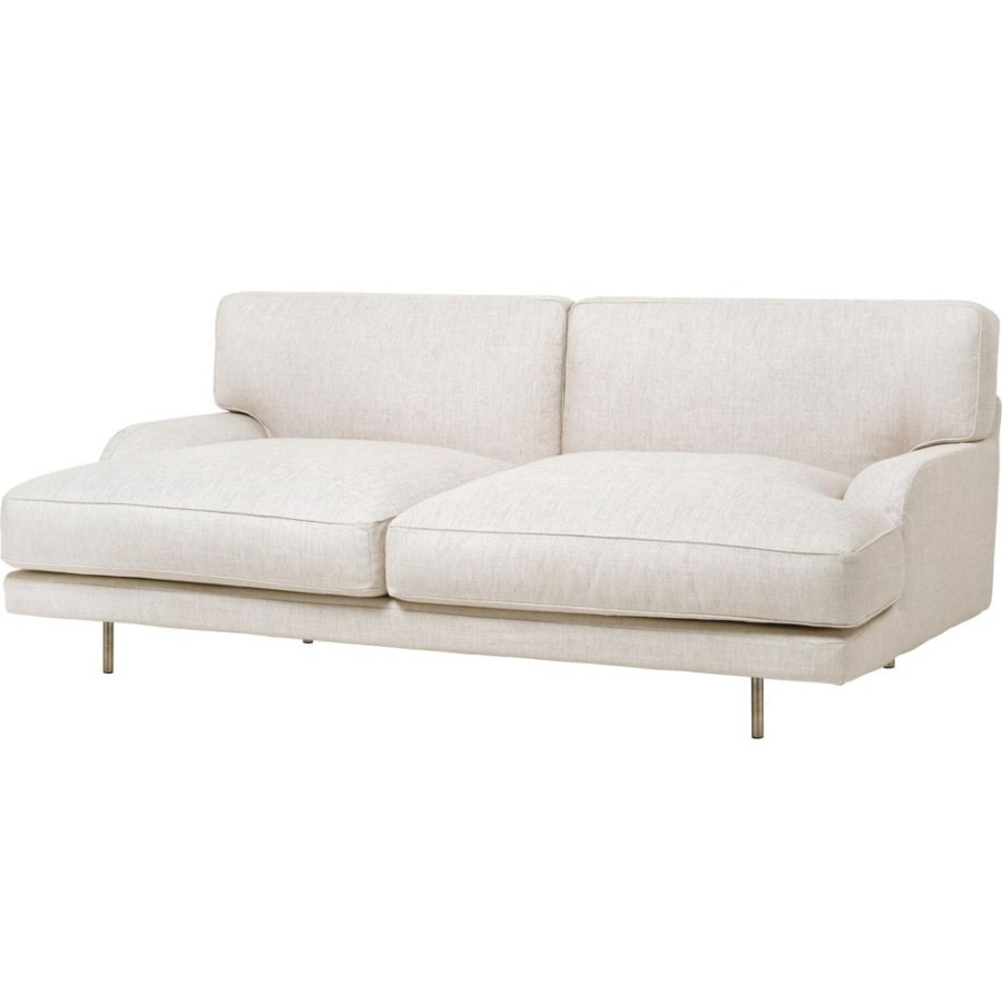 Mobler GUBI 2-Sitssoffor | Flaneur Soffa Lc 2,5-Sits, Ben Massing / Hot Madison 419 Off White