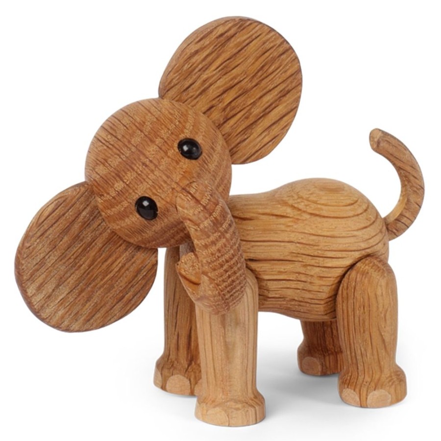 Inredning Spring Copenhagen Skulpturer & Dekorativa Accessoarer | Ella Baby Elephant Trafigur, 9 Cm