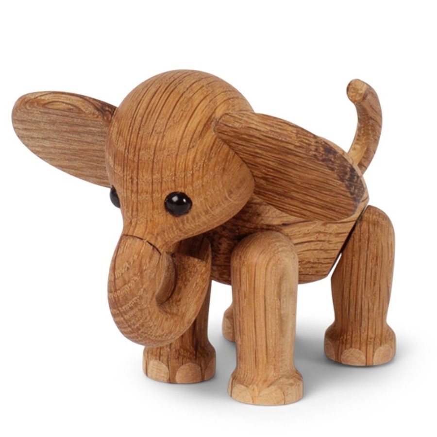 Inredning Spring Copenhagen Skulpturer & Dekorativa Accessoarer | Ella Baby Elephant Trafigur, 9 Cm