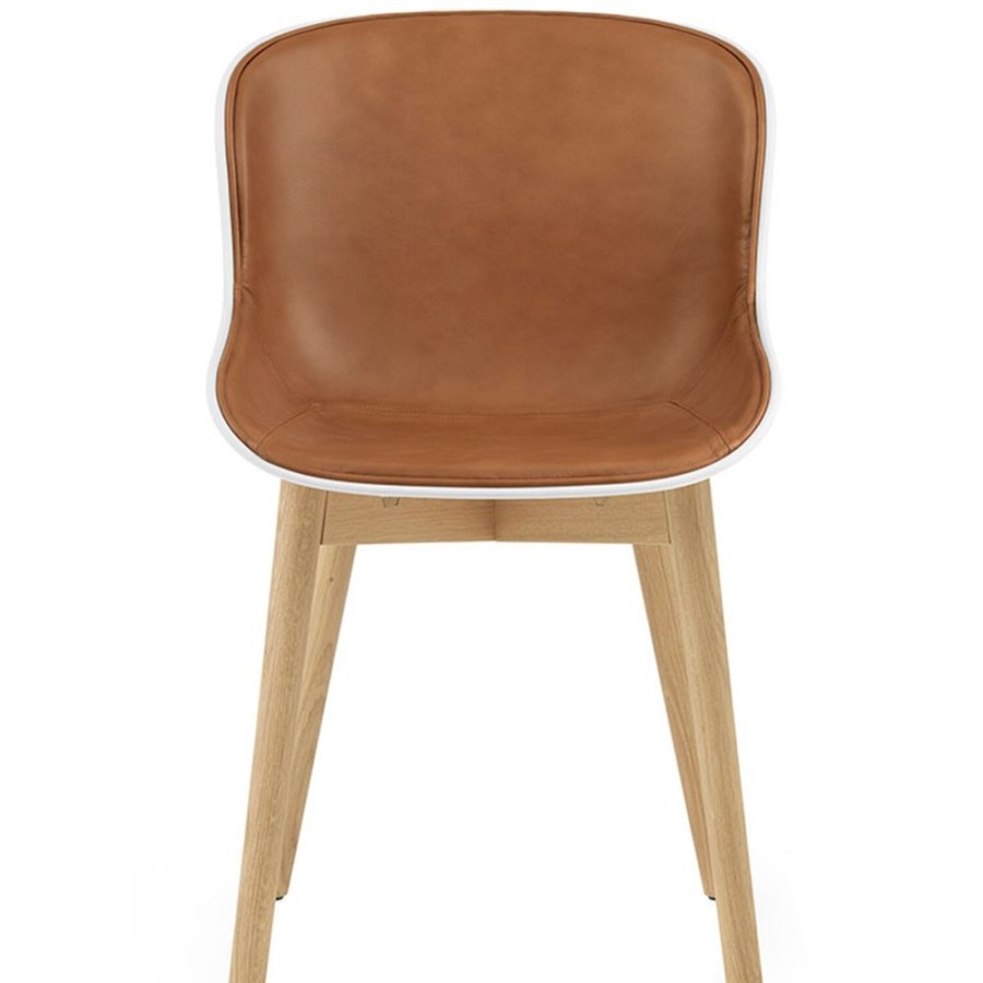 Mobler Normann Copenhagen Matstolar | Hyg Stol, Kladd Framsida, Brandy Lader / Ek