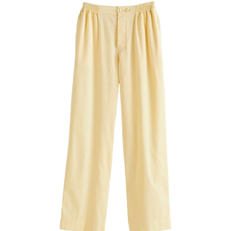 Inredning HAY Badrumstextilier | Outline Pyjamasbyxa M/L, Soft Yellow