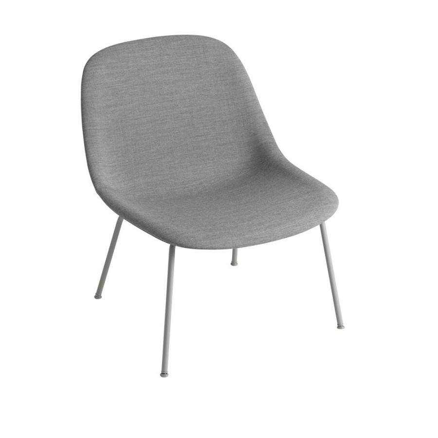 Mobler Muuto Fatoljer | Fiber Tube Loungestol, Remix 133/ Grey