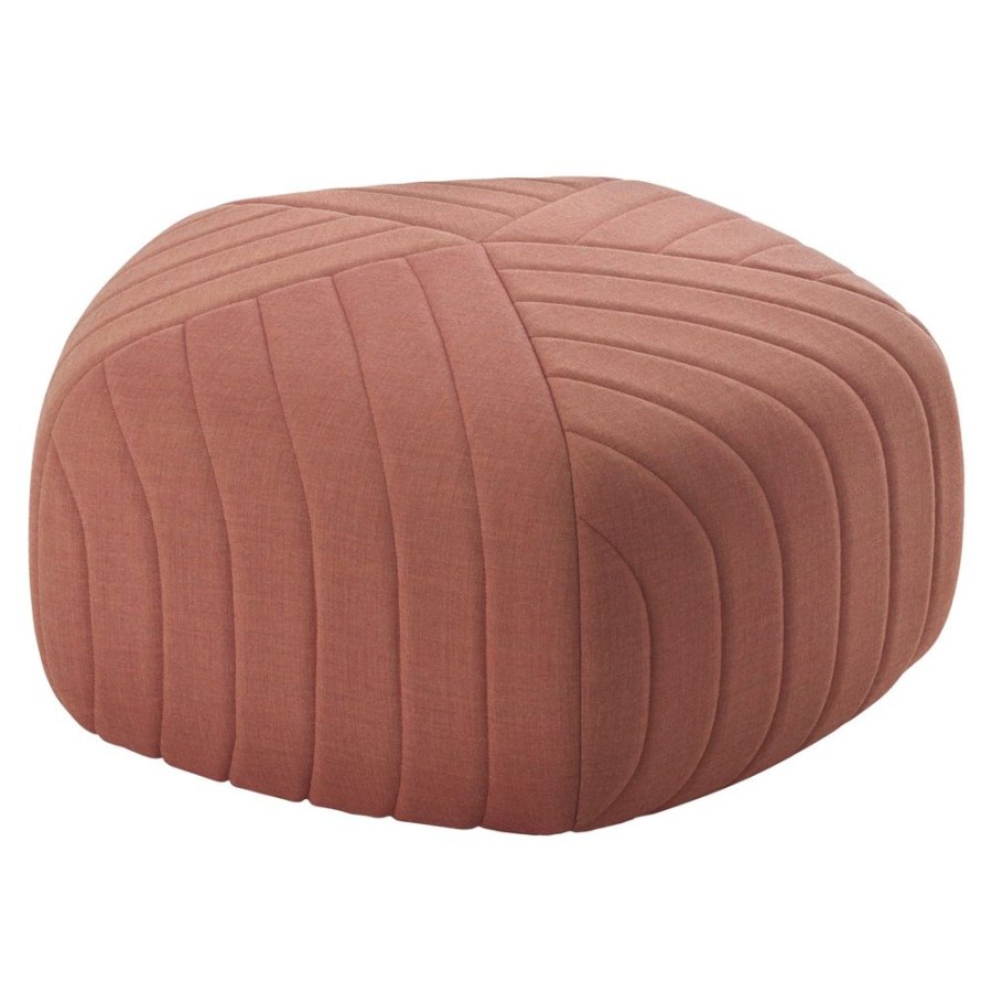 Mobler Muuto Sittpuffar | Five Puff, Tangerine