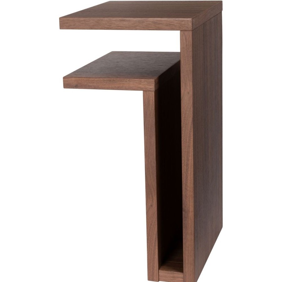 Mobler Maze Vagghyllor & Vaggskap | F-Shelf Vagghylla Vanster, Valnot