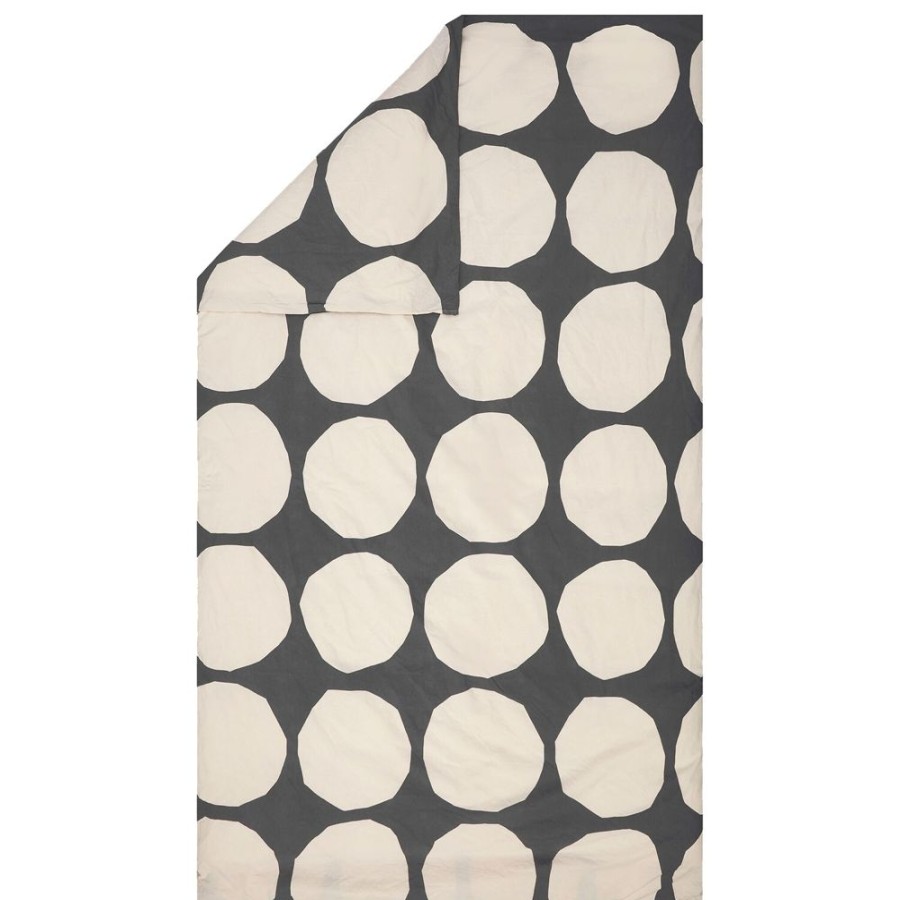 Textil Marimekko Paslakan | Kivet Paslakan Off-White/Charcoal, 240X220 Cm