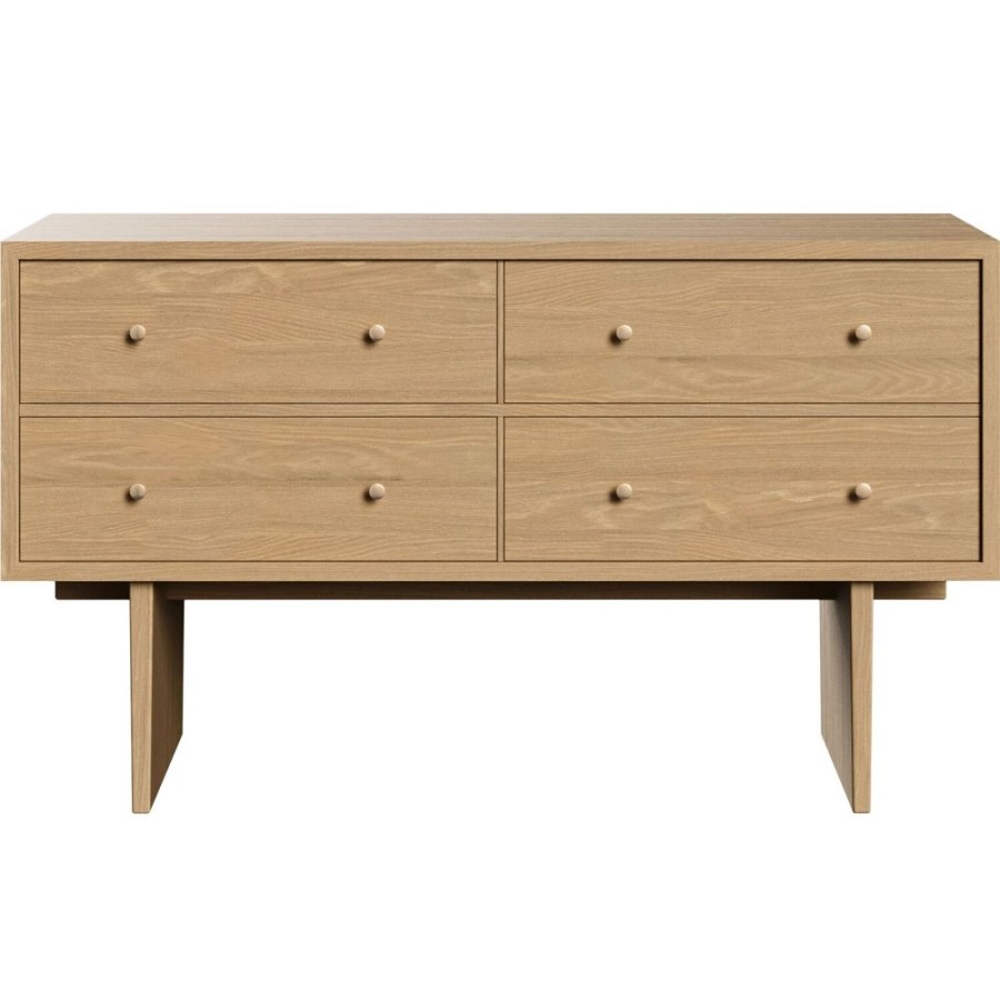 Mobler GUBI Sideboards | Private Sideboard 160X45X90 Cm, Ljus Betsad Ek