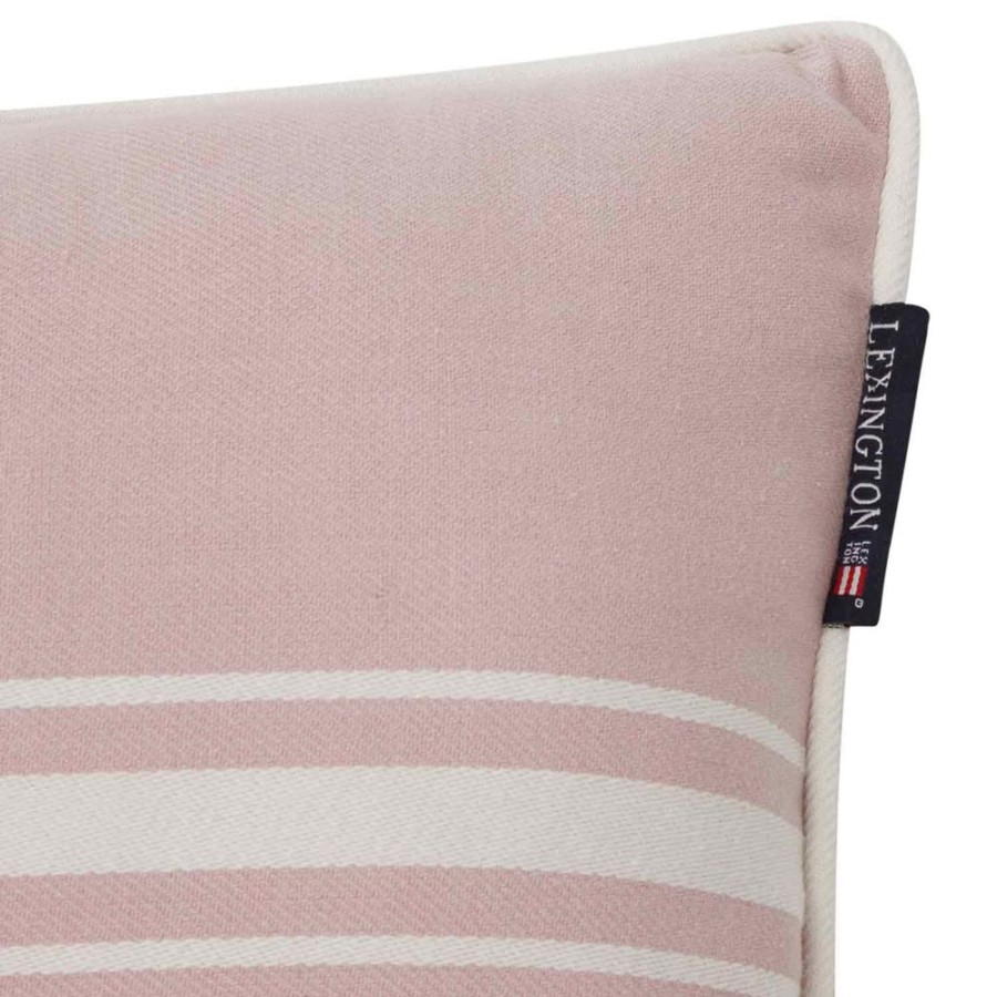 Textil Lexington Orngott | Small Center Striped Kuddfodral 30X50 Cm, Rosa