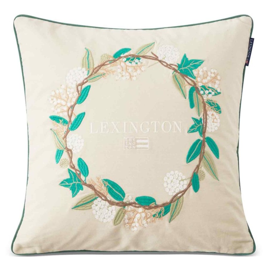 Textil Lexington Orngott | Wreath Logo Kuddfodral, 50X50 Cm