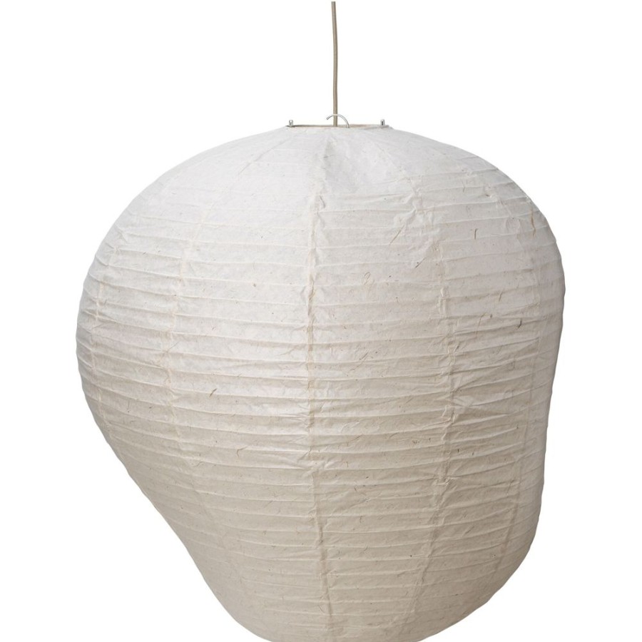 Belysning Ferm Living Lampskarmar | Kurbis Lampskarm Natur, 80 Cm