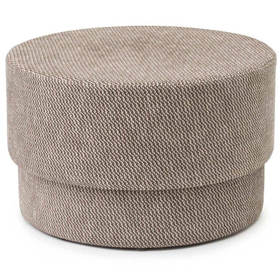 Mobler Normann Copenhagen Sittpuffar | Silo Sittpuff O70 Cm, Dusty Brown