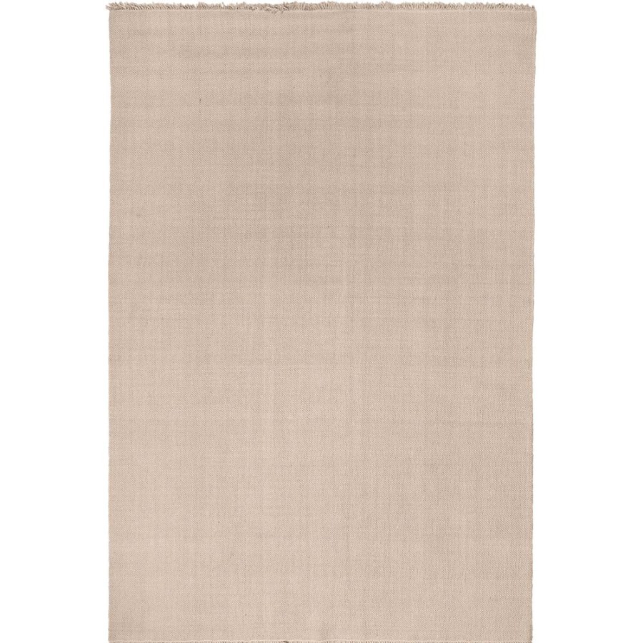 Mattor Louise Roe Ullmattor | Found 02 Matta 140X200 Cm, Sanded Beige