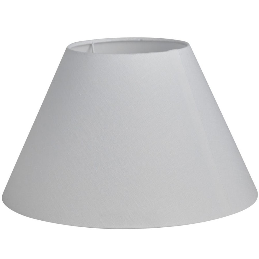 Belysning Watt & Veke Lampskarmar | Basic Wide Lampskarm 300 Mm, Vit