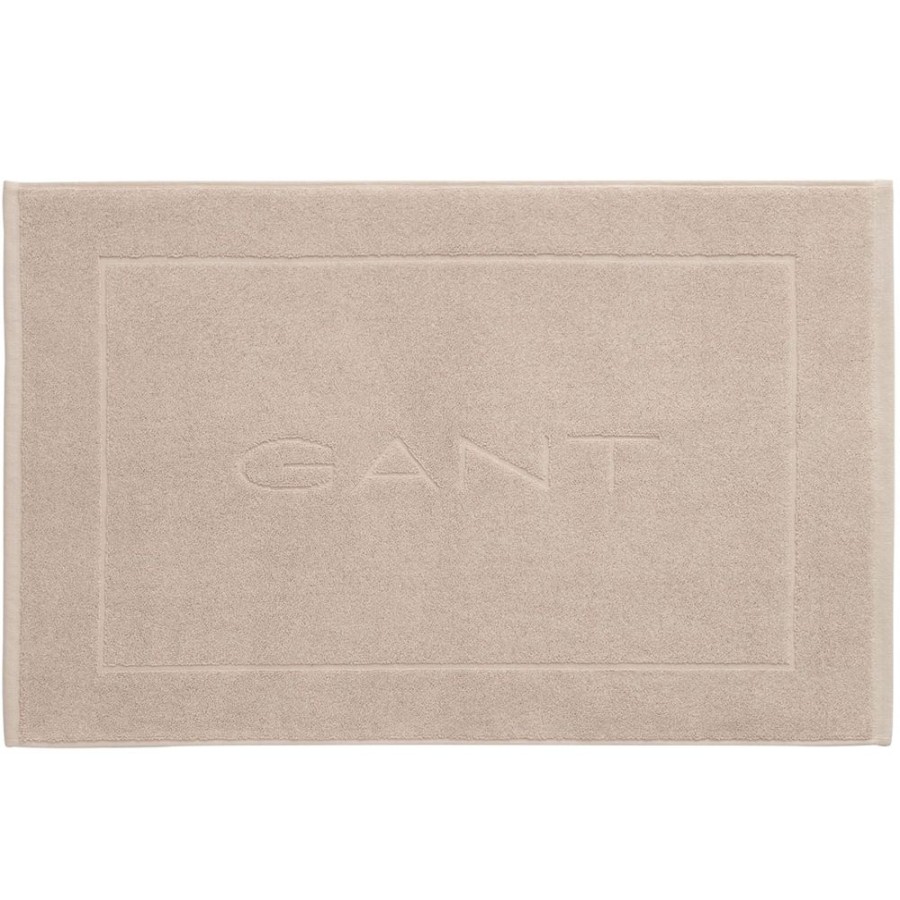 Inredning Gant Home Badrumstextilier | Badrumsmatta 50X80 Cm, Silver Sand