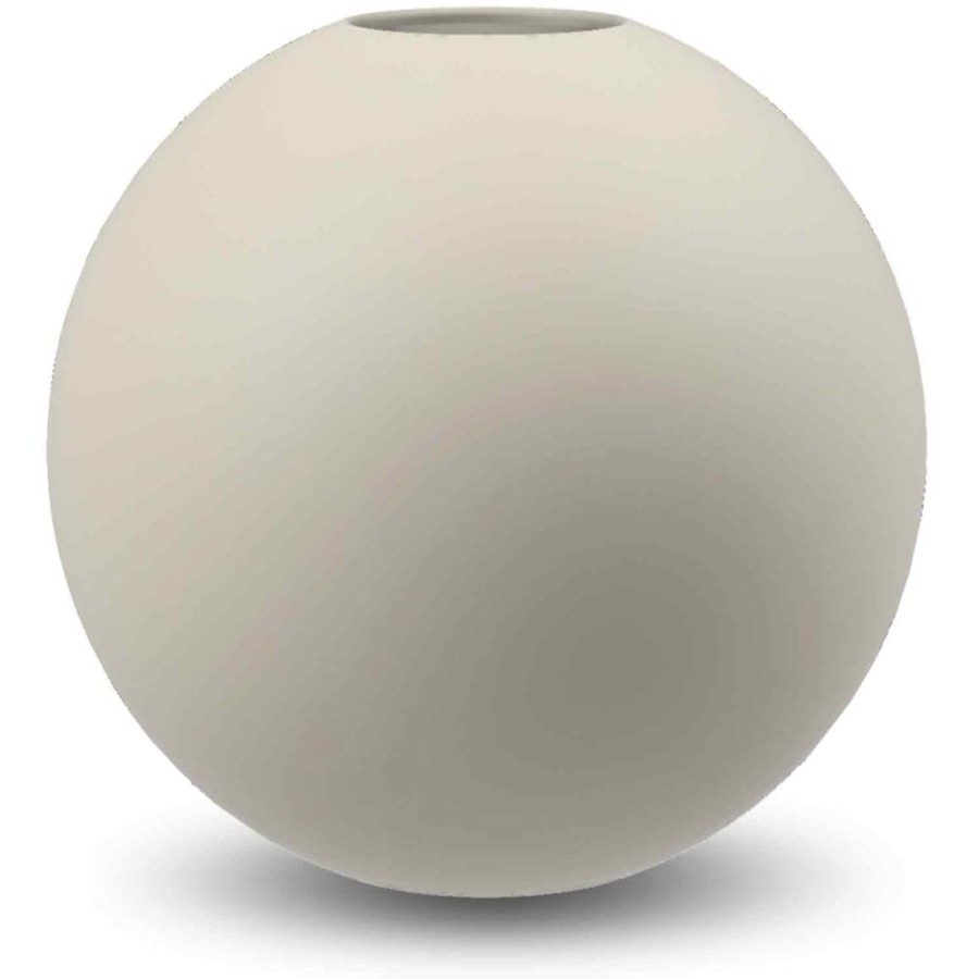 Inredning Cooee Design Vaser | Ball Vas 10 Cm, Shell